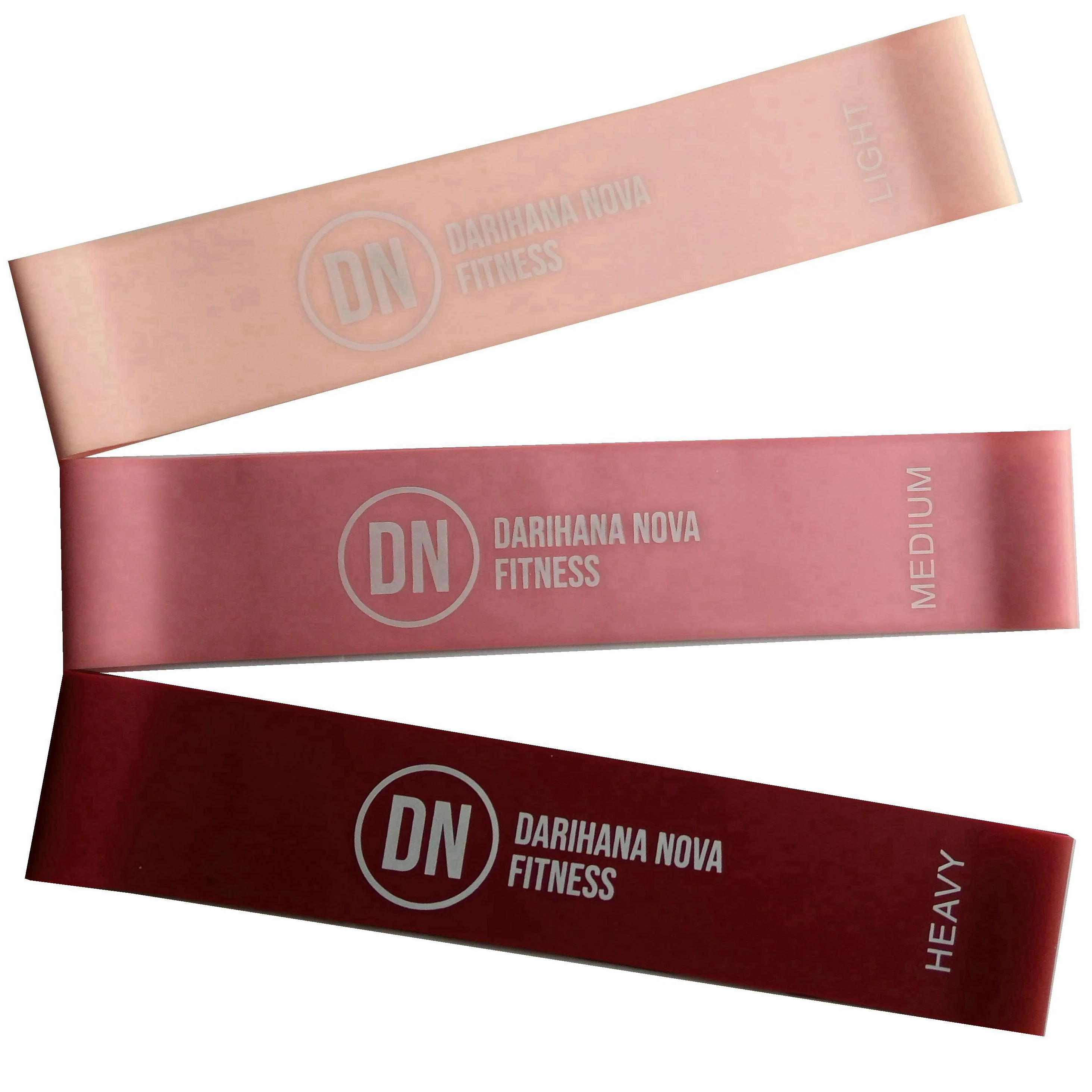 Wholesale circular latex resistance band exercise rubber band