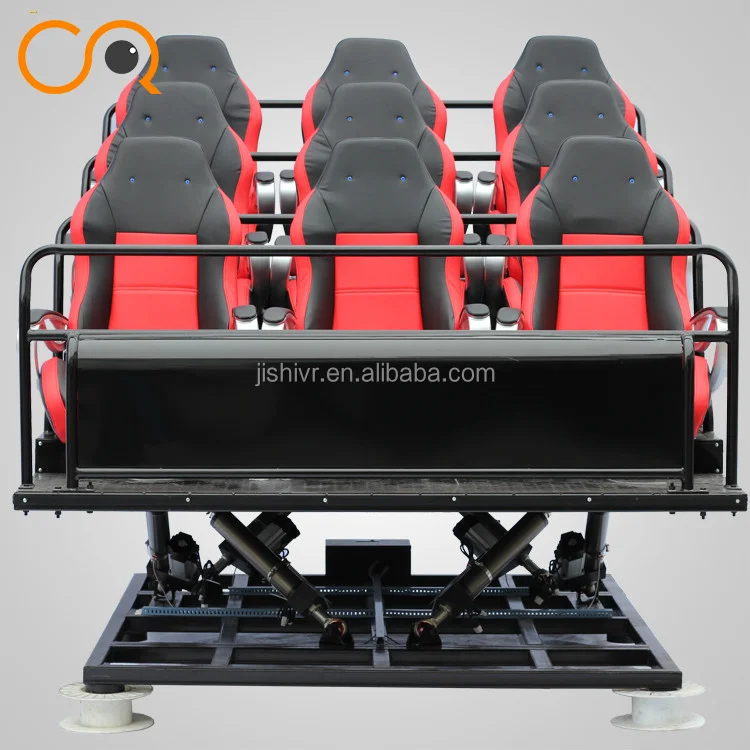 High Income Hydraulic / electric cinema system 5D Cinema 7D Juegos Realidad Virtual