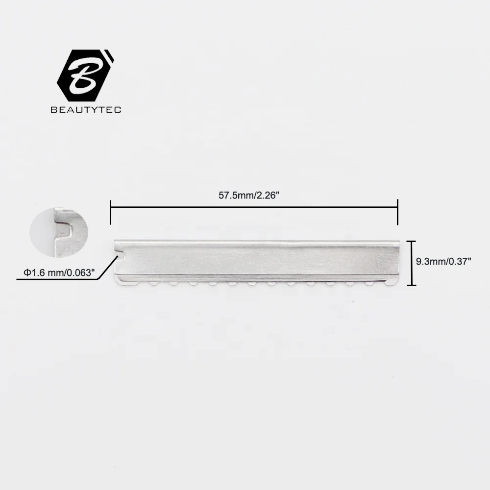 BD-2 styling shaving razor blade hairstyling blade