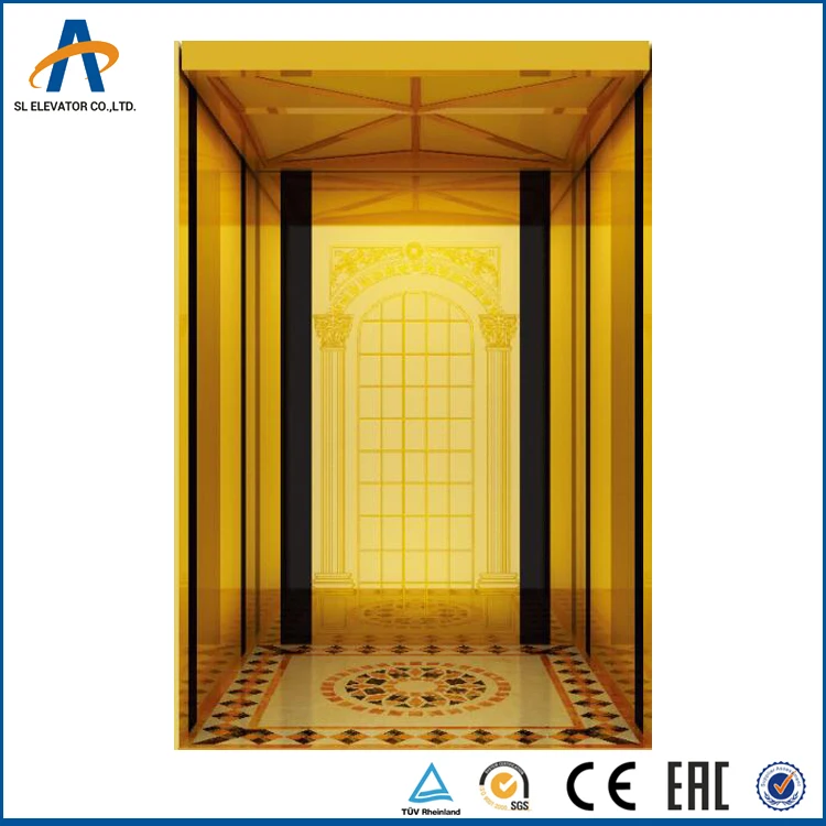 Best Elevator Brands VVVF drive 1350kgs 4m/s 10 persons passenger lift  hotel elevator