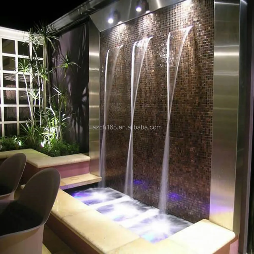 Modern Indoor Water Fountain, Indoor Artifical Waterfall Fountain For Home Decoration