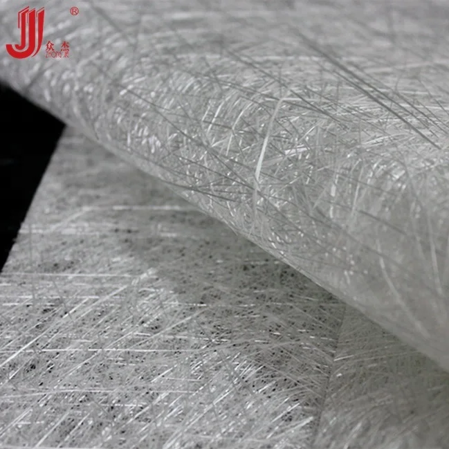 Hand Lay up Waterslides veil 300g E-glass powder chopped strand mat