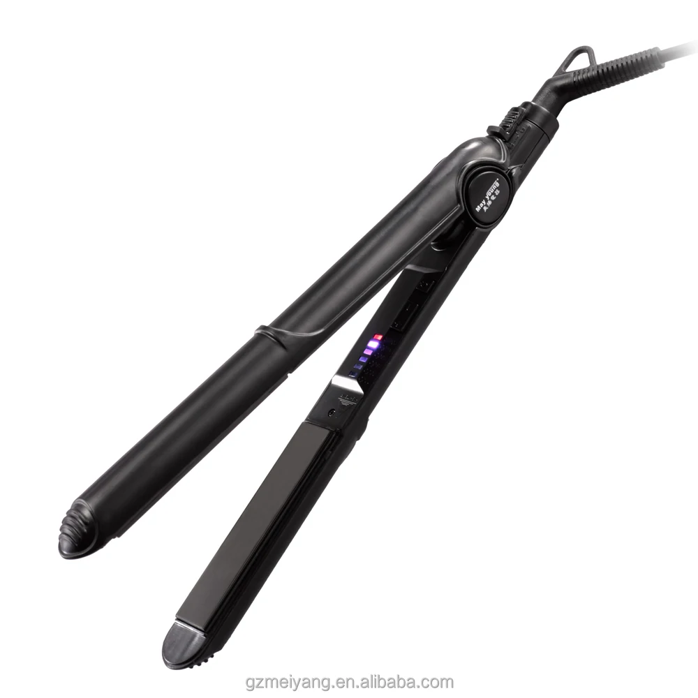 M516 1inch Professional Hair Straightener Flat Iron 2 in 1 Tourmaline Ceramic Flat Iron