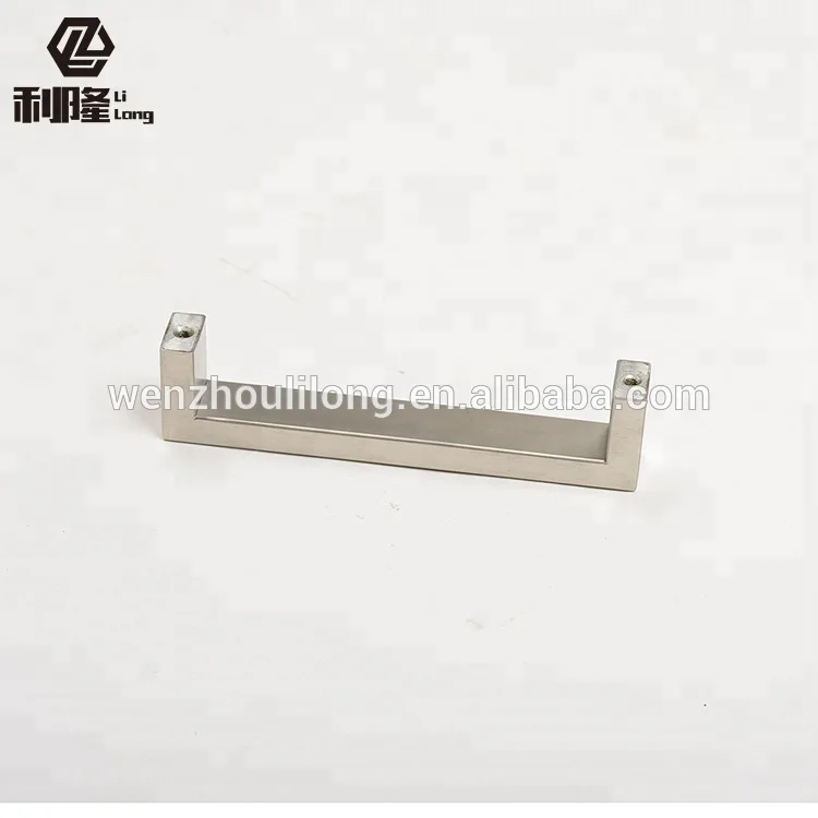 classic stainless steel square furniture hardware gold plated file door pulls kitchen drawer cabinet handles