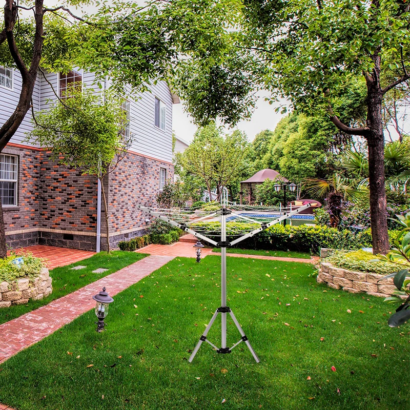 HOT 3-arm Camping&Travelling super-light rotary clothes washinglines, portable laundry drying racks