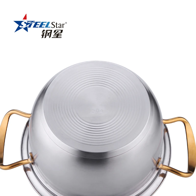 
High quality 2 layers stainless steel 304# steamer pot 