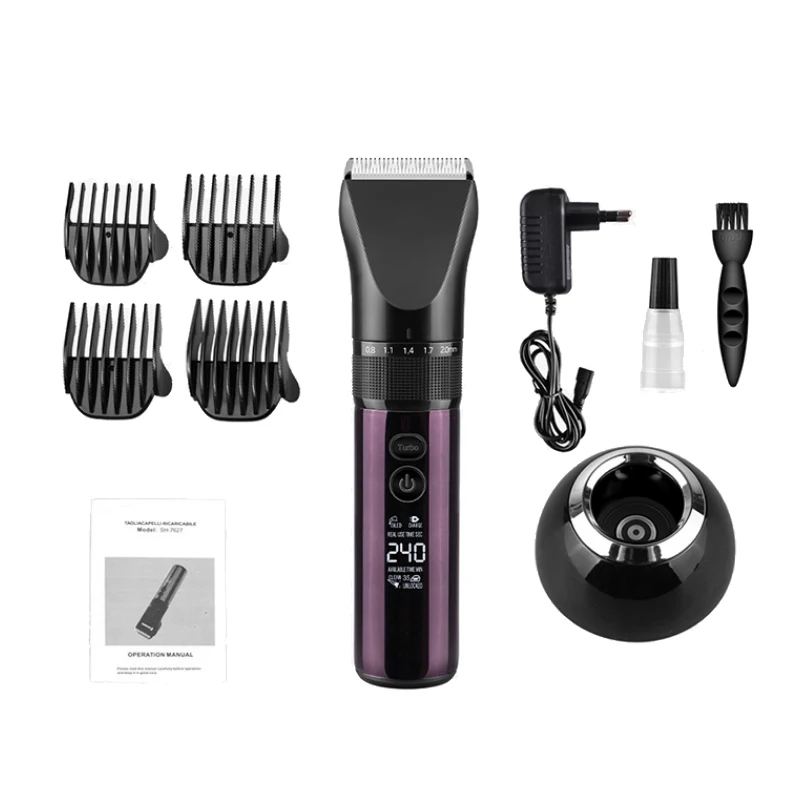 The lowest price cordless professional hair clipper electric of China Manufacturer