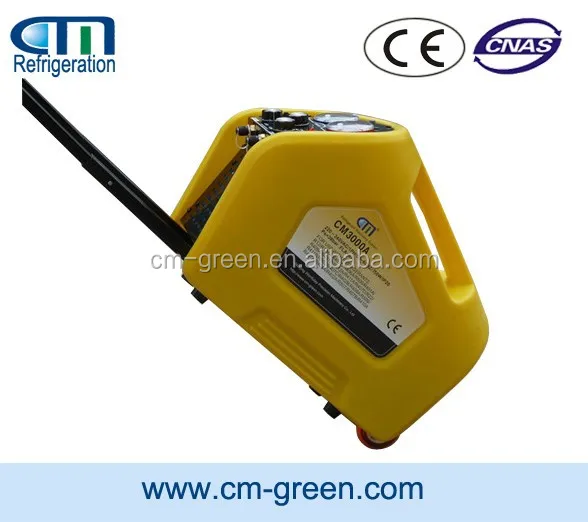 A/C Auto R134a R22 portable car air condition service machine refrigerant recovery recycling recharger machine