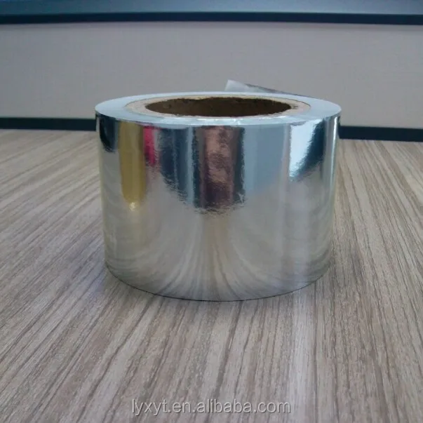 Высококачественная металлизированная алюминиевая фольга для упаковки