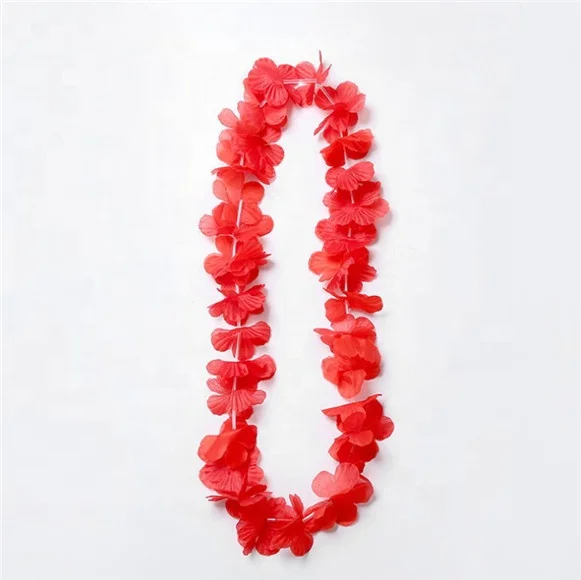 Hot Football Fans Flower Lei/hawaii Necklace Leis/hawaiian