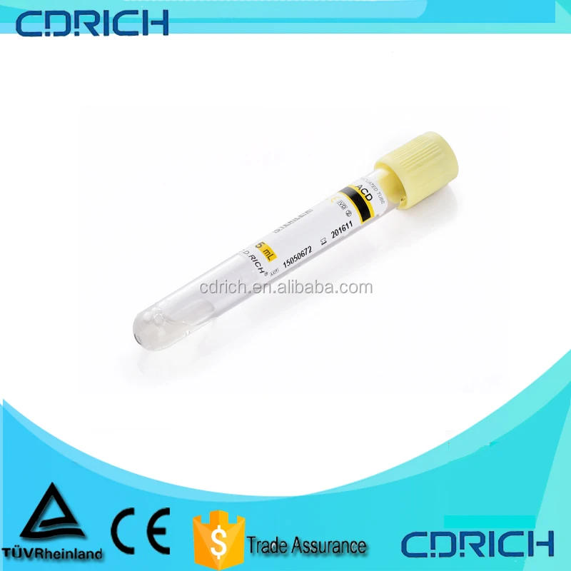 
High quality Blood Collection Tube PRP Tube with Gel Plasma/Bd Vacutainer 