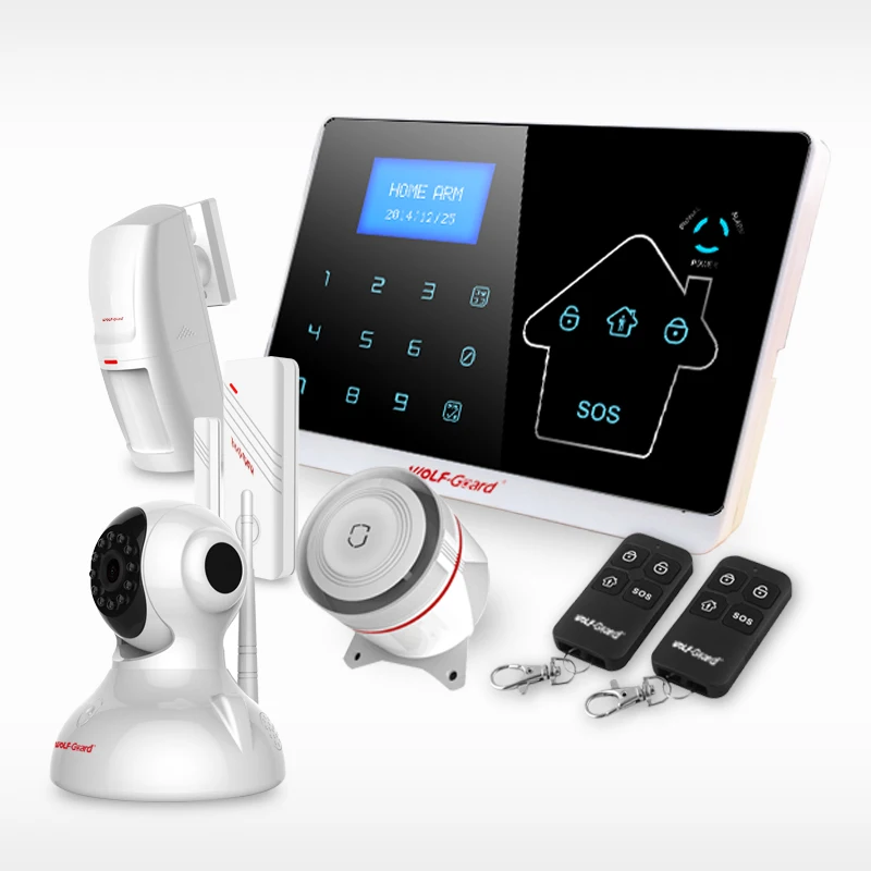 Wireless GSM Alarm System GSM PTSN Home Security Alarm System