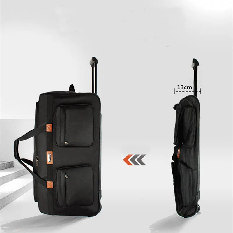 Travel Luggage Bag Airport High Quality Wheeled Duffel Bag 28/32 Roller Duffel Trolley Bag