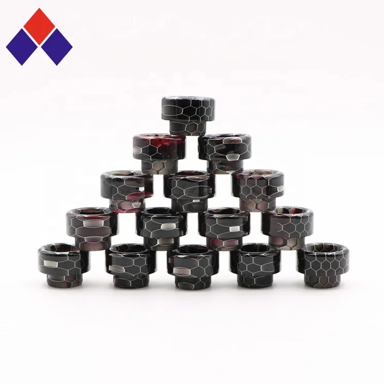 
Wholesale disposable vape resin 810 drip tip 810 Snake Skin Drip Tip for electronic cigarette 