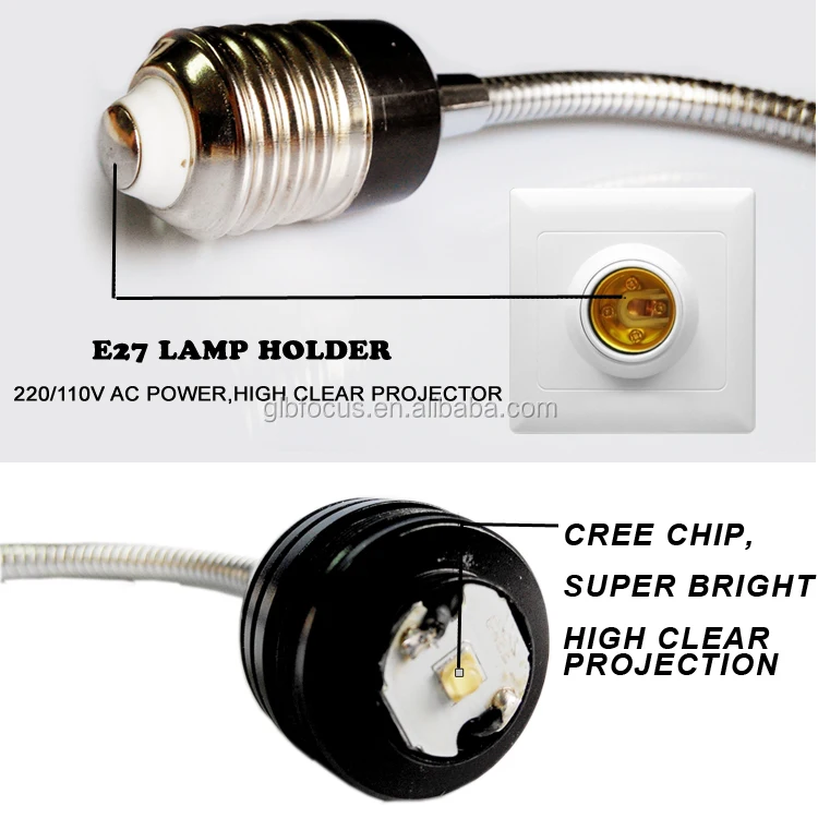 
Hotel Decoration LED Advertising Spotlight with Customized Logo Projector 