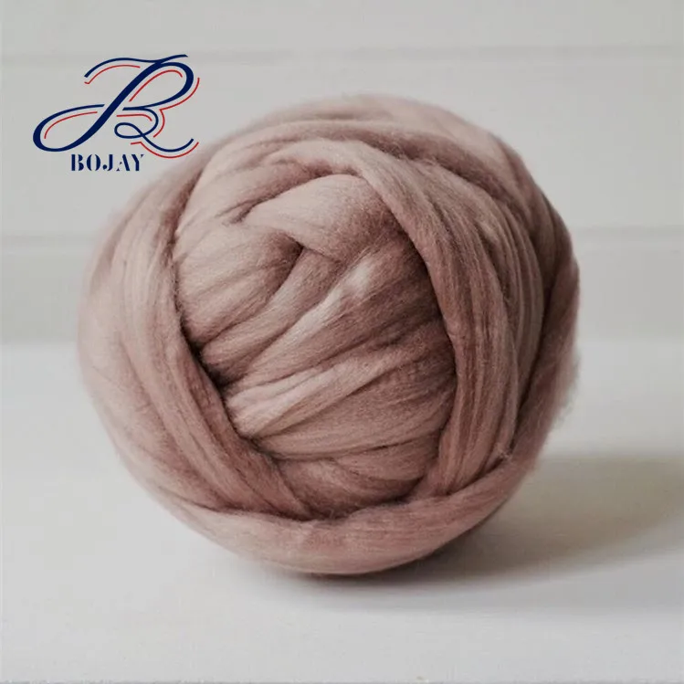 Супер крупная Толстая гигантская 100% акриловая пряжа с 25 цветами в наличии для крупной вязки одеяла шерсти