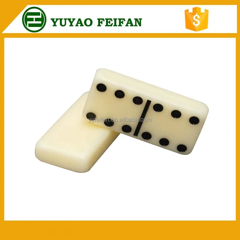 custom domino blocks wooden box mini ivory plastic domino set classic style