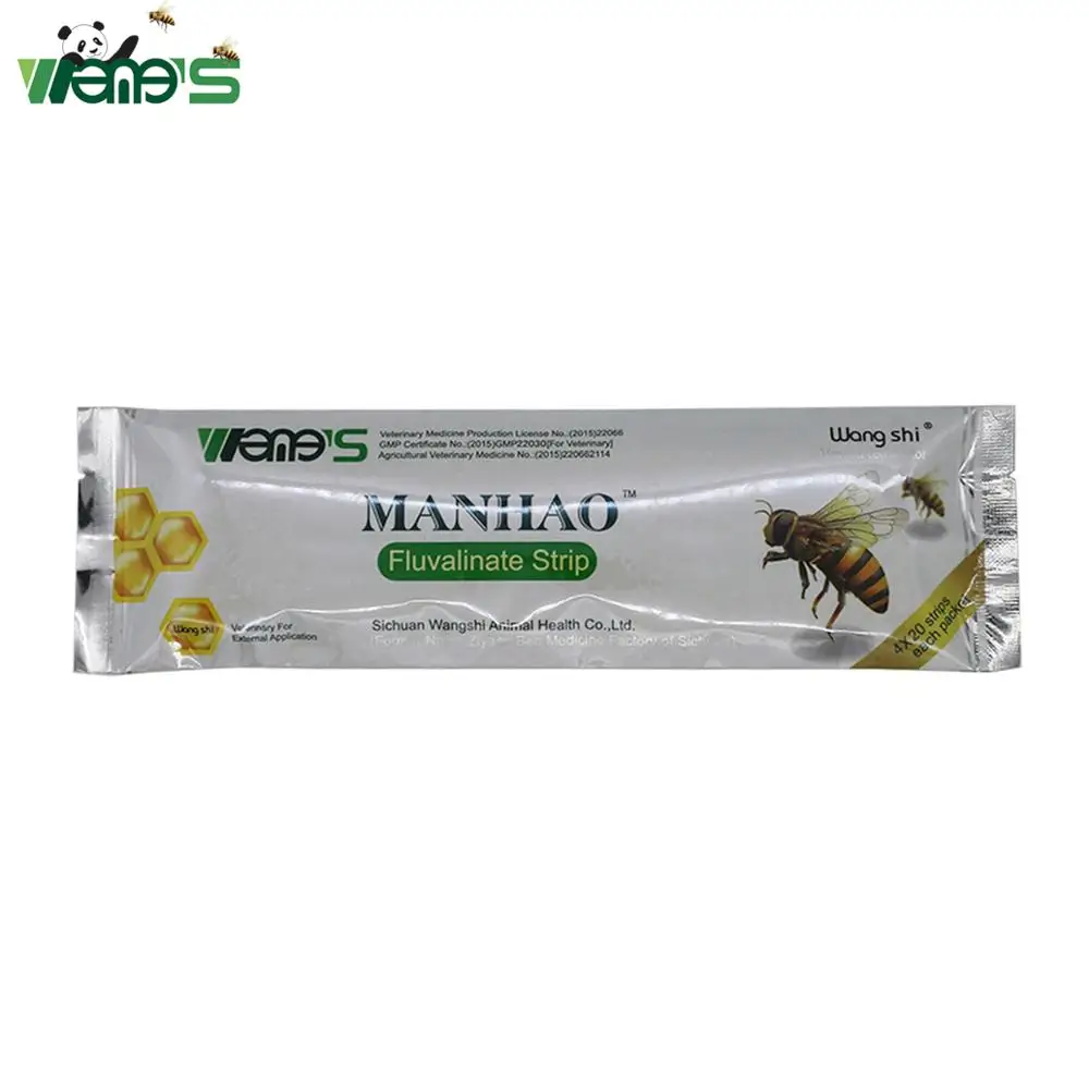 
 wangshi Manhao  strips  bee varron mites control pests killer bee keeping manufacturer  