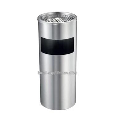 hotel stainless steel floor ashtray