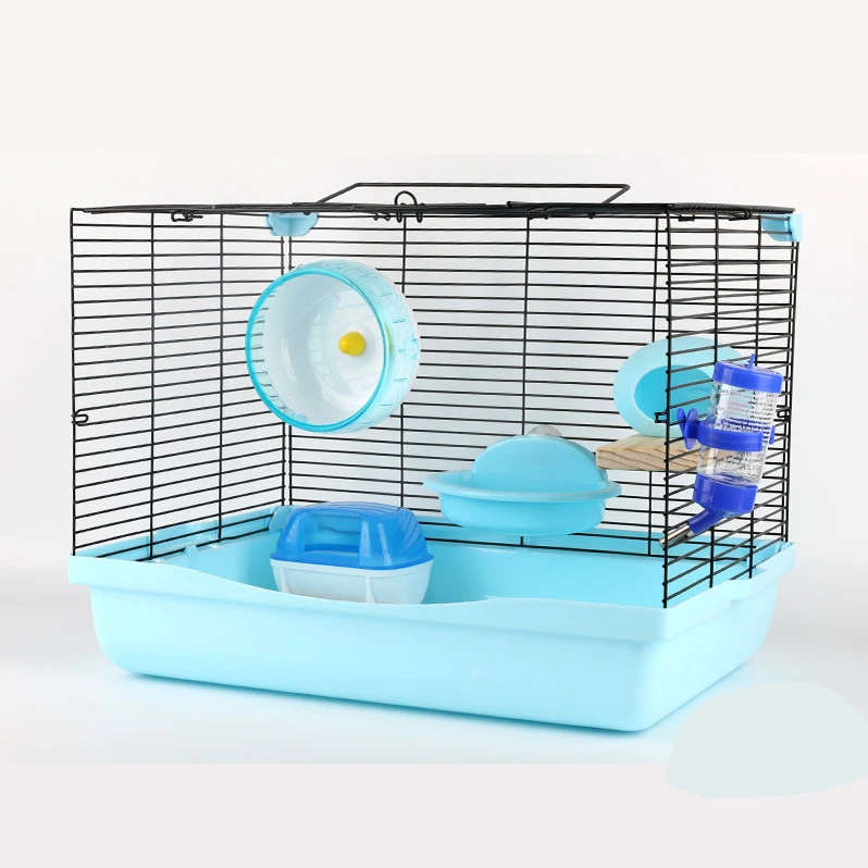 OEM высококачественная роскошная клетка для хомяка, пластиковая маленькая клетка для животных