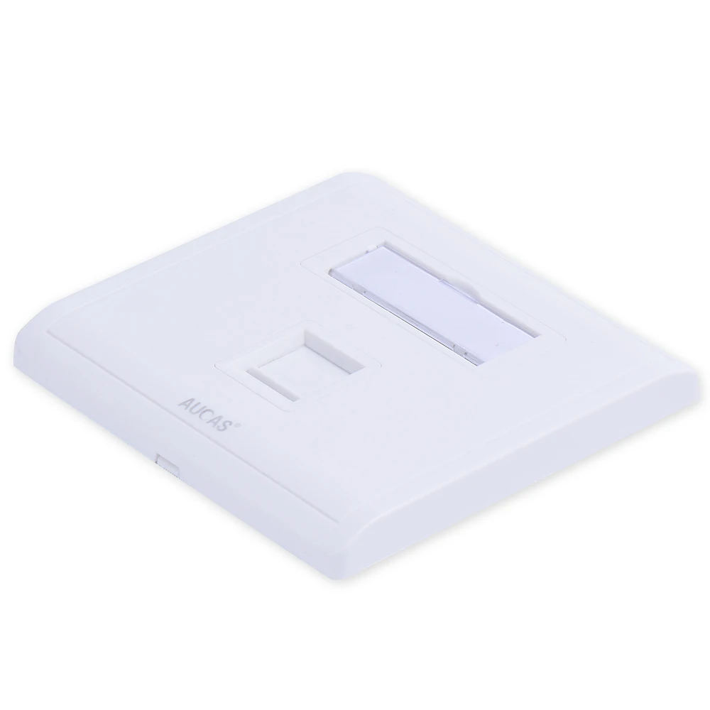 Taiwan Manufacturer RJ45 Cat6 Keystone Jack Face Plate