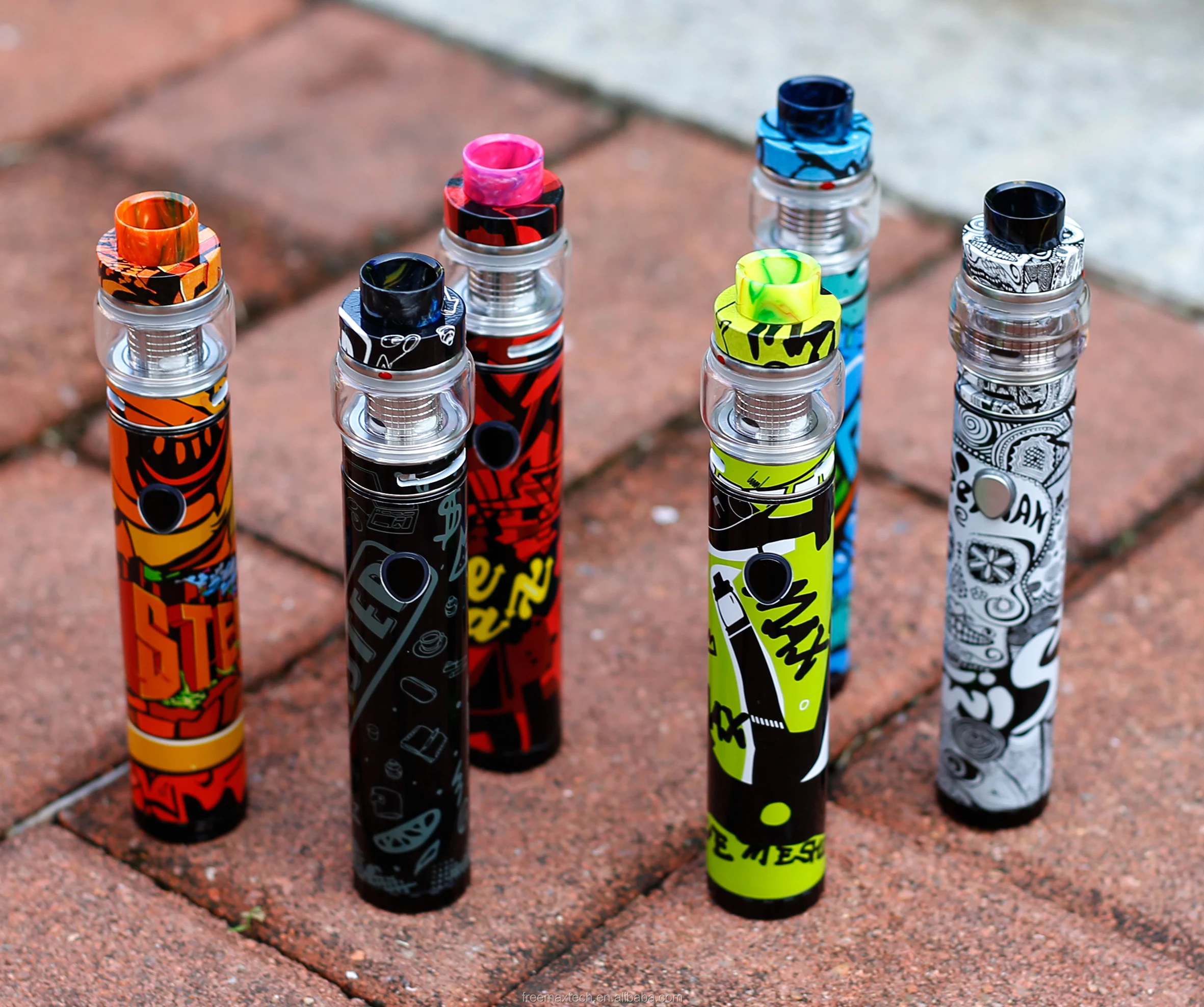 
with 20600 2300mAh Li-ion Battery Freemax E cigarette Fireluke 2 Twister 80W Stylish Twist Evod starter kit 