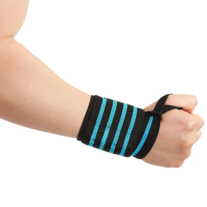 professional wrist compression support brace wrap with thumb loop