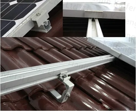 
Stainless Steel Tile Roof Metal Hook For Mounting Solar Panel Support 