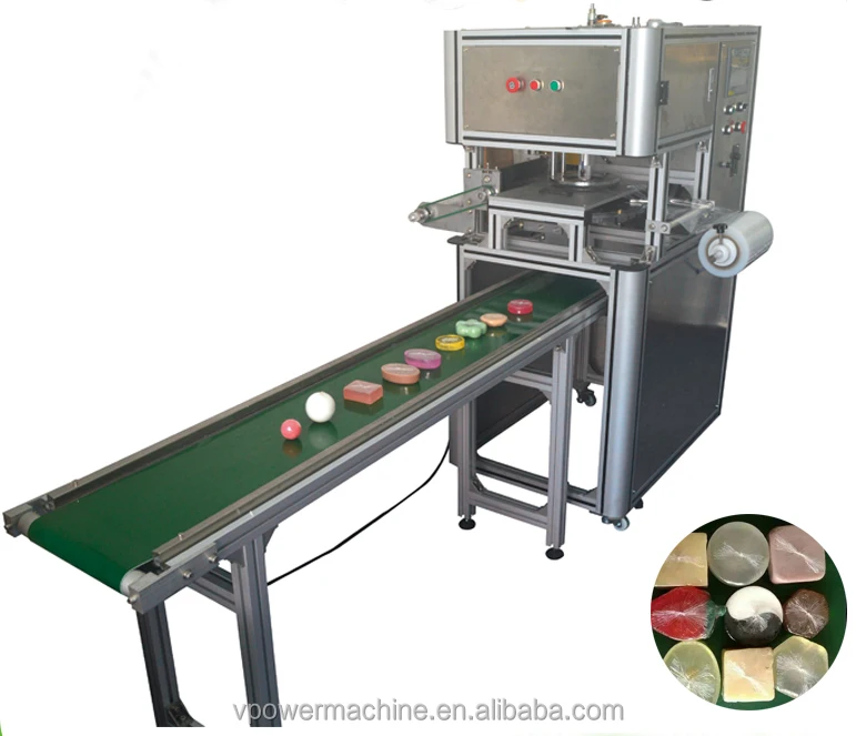 Multi-Function Handmade Soap PE Stretch Film Automatic Packaging Machine