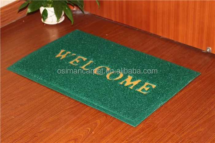 Foot Cleaning Plain Embossed Mesh Door Mat