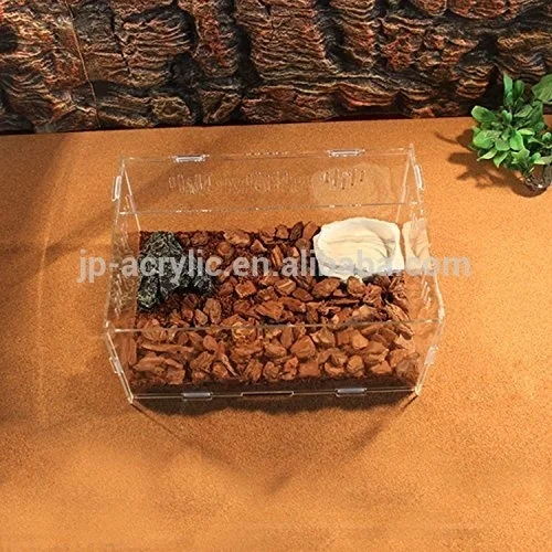 
Snake Lizard Testudo Acrylic Display Pet Reptile Terrarium Cages 