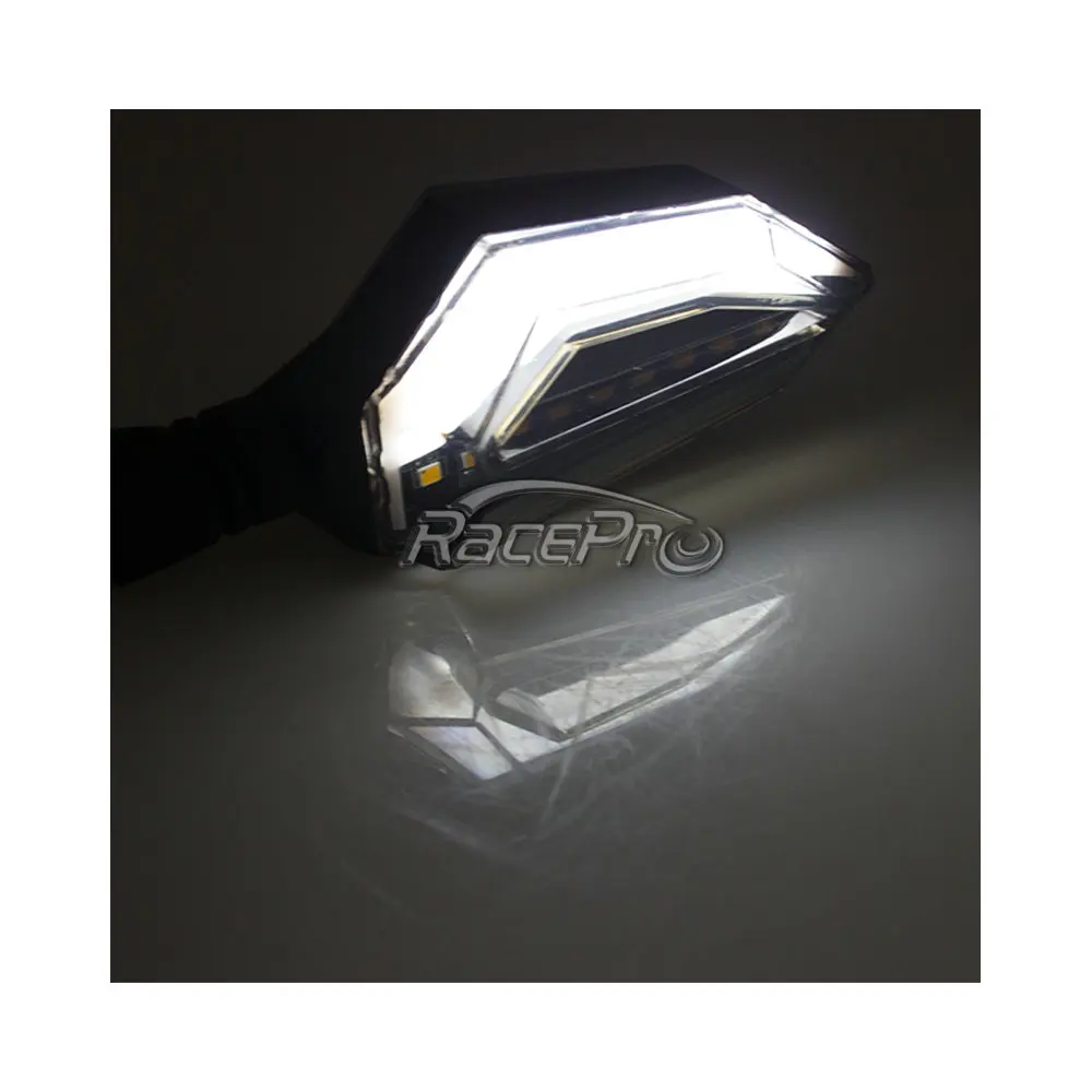 2x12 В двухцветный 18LED указатель поворота для мотоцикла