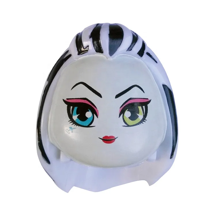 Juice bottle cap head doll toy figurines cartoon drinking bottle cover toy