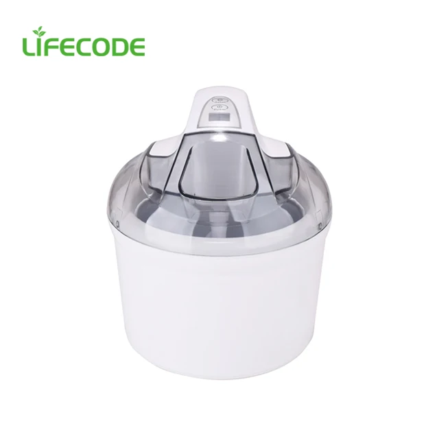 
1.5 liter Electronic home used ice cream roll maker with LCD screen control 