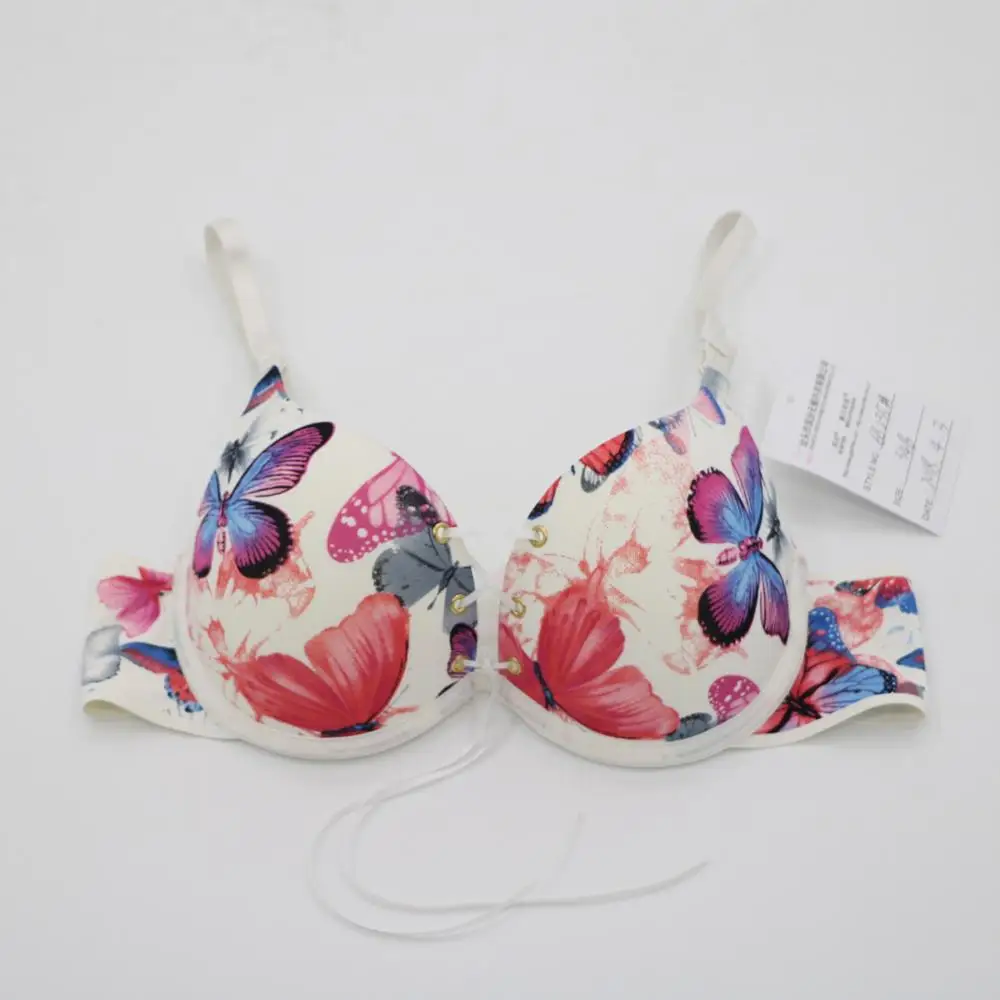 
Beautiful print seamless bonded bra 