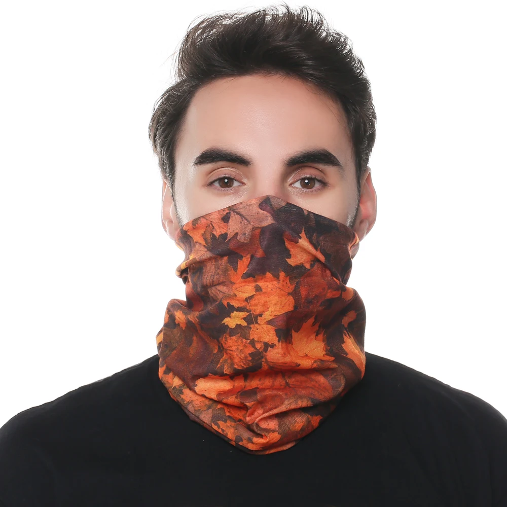 
Neck Face Bike Motorcycle Bandana Sport Tubular Seamless Printed Custom Polar Fleece Bandana 