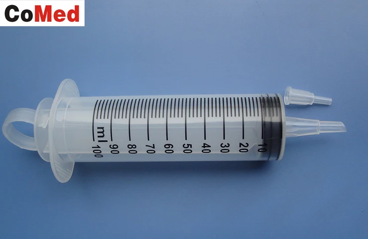 CE approved manufacture feeding syringe 50ml with catheter tip