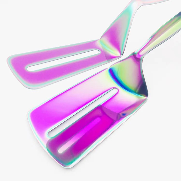 Wholesale Stainless Steel Colorful Serving Tongs For Bread