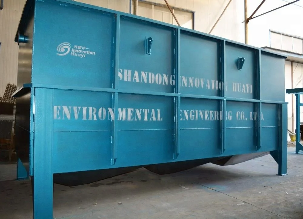 sedimentation tank lamella clarifiers tube settler small capacity