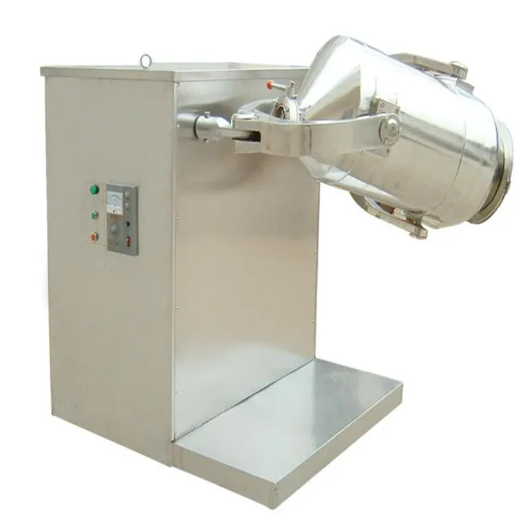 High Quality Three-dimensional Uniform Powder Mixer, Herb Spices Dry Powder Mixing Machine