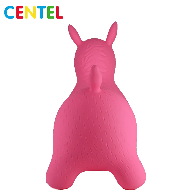 
Kids Environmental Soft PVC inflatable bouncy horse skippy animal toy 