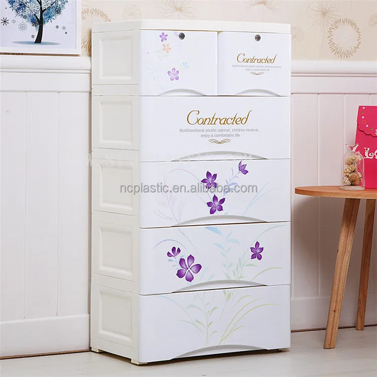 lovely bear plastic storage drawer clothing cupboard