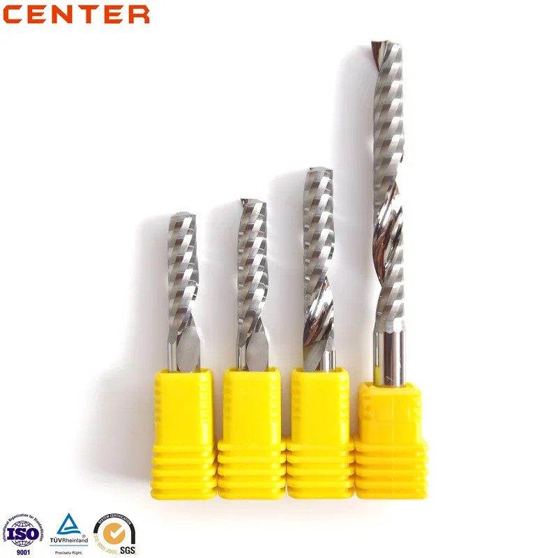 High Quality 3.175mm x 32mm Carbide 2 flute End Mill Bits, cnc Milling Cutters, Wood router bits for acrylic pvc mdf