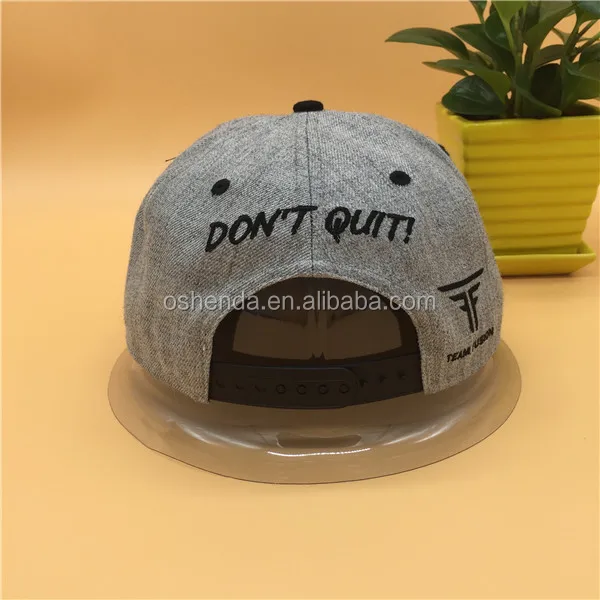 
Custom 80% Acrylic 20% Wool cap Snapback Hats 6 Panel Snapback Caps 