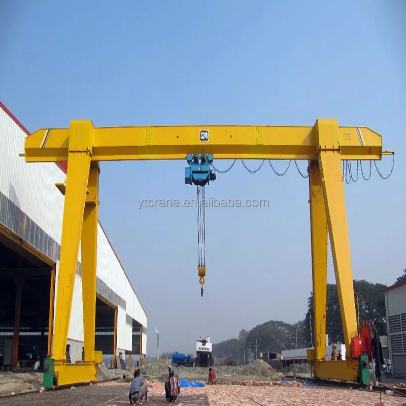 MH Type Single Girder Electric Hoist 10 ton Gantry Crane Price