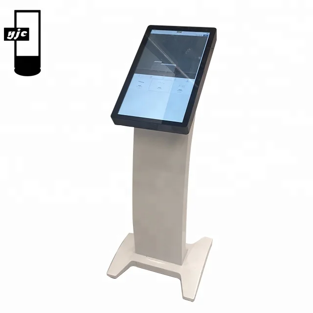21.5 Inch Vertical Interactive Kiosk LCD Digital Signage Digital Advertising Player Self Service Kiosk