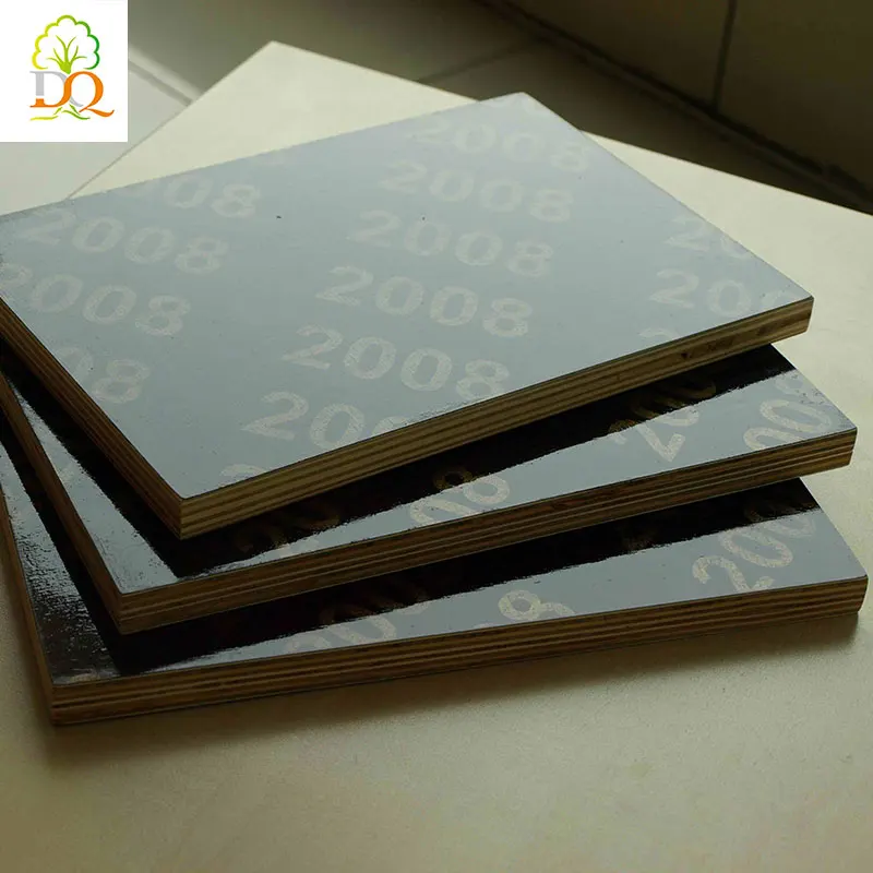 
18mm Phenolic Film faced plywood/Laminated Shuttering plywood /Marine plywood for Concrete Formwork ( Manufacturer) 