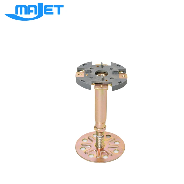 FFH300mm access floor Adjustable pedestals round head pedestals