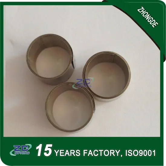 Extension constant force coil springs steel flat spiral torsion springs