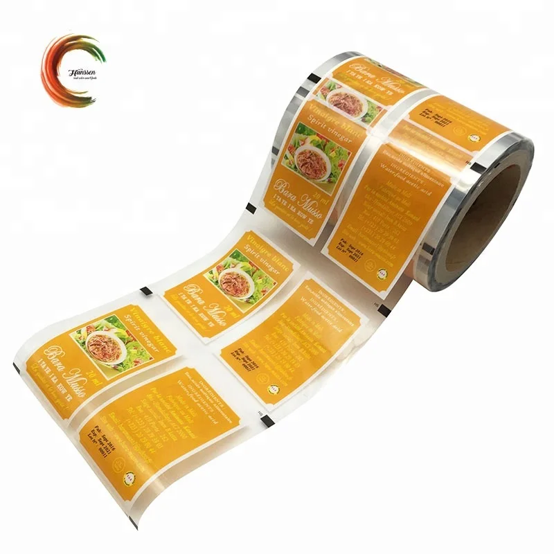 Food packaging plastic roll film for spirit vinegar
